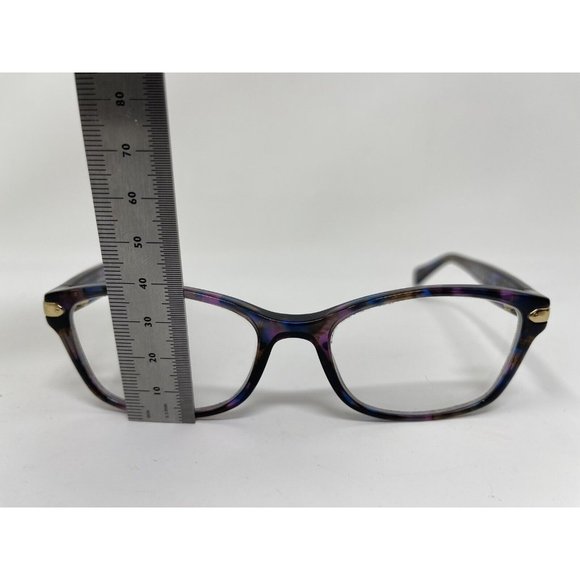 COACH Eyeglasses HC 6065 5288 Confetti Purple 51 [] 17 135 - Picture 9 of 10